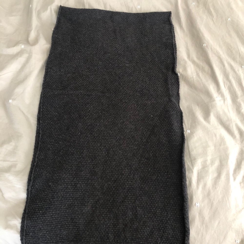 Echo Circle Scarves (x2 - heather gray/ dark gray)